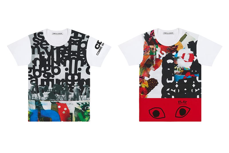 COMME des GARÇONS Releases a Bundle of Artfully-Designed "Collage" T-Shirts