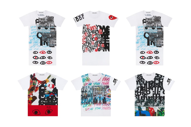 COMME des GARÇONS Collage T-Shirts