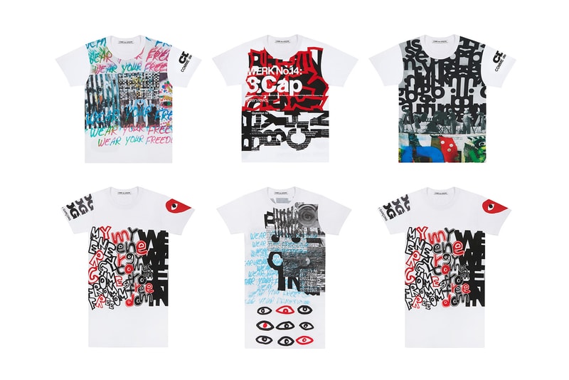 COMME des GARÇONS Collage T-Shirts