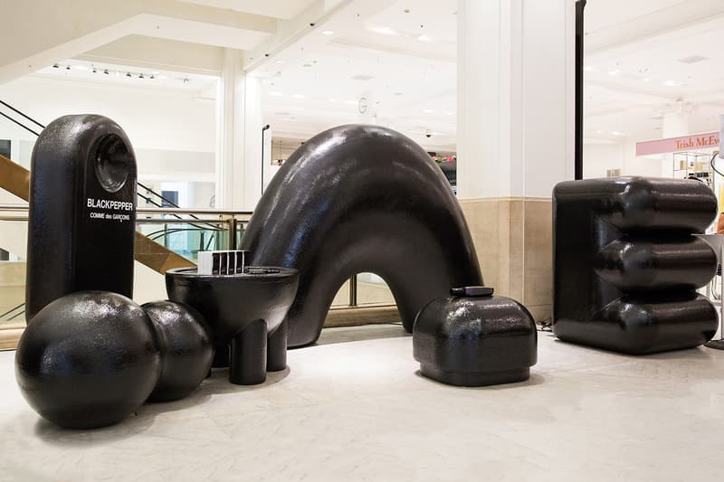 Faye Toogood's COMME Des GARÇONS Installation