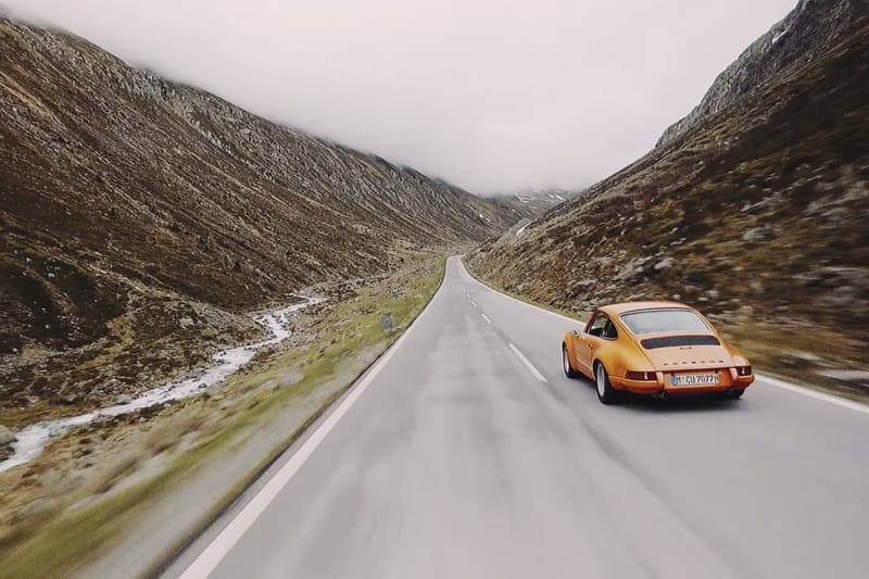 Watch Nine Glorious Porsches Weave Majestically Through the Alps