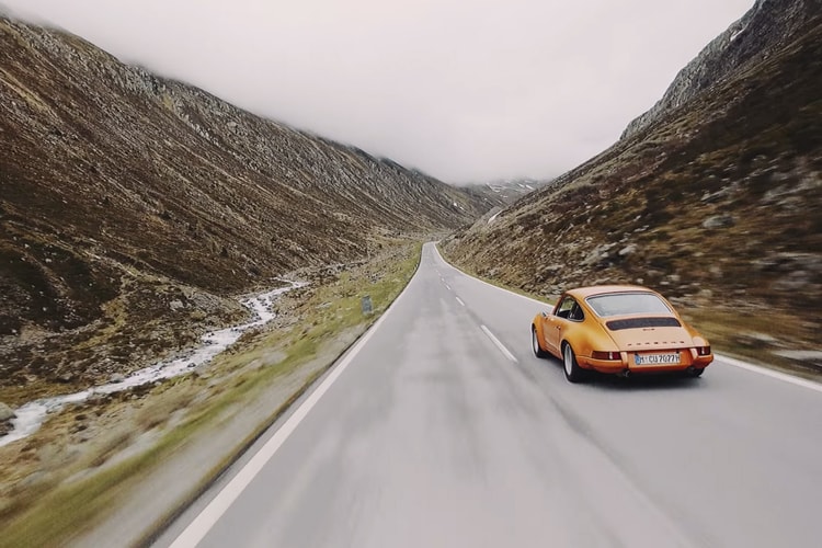 Watch Nine Glorious Porsches Weave Majestically Through the Alps