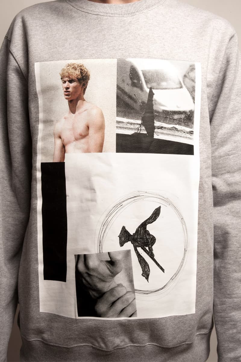 Dust Magazine Dust Capsule Wearable Pages Sweatshirts heather grey print Peter De Potter