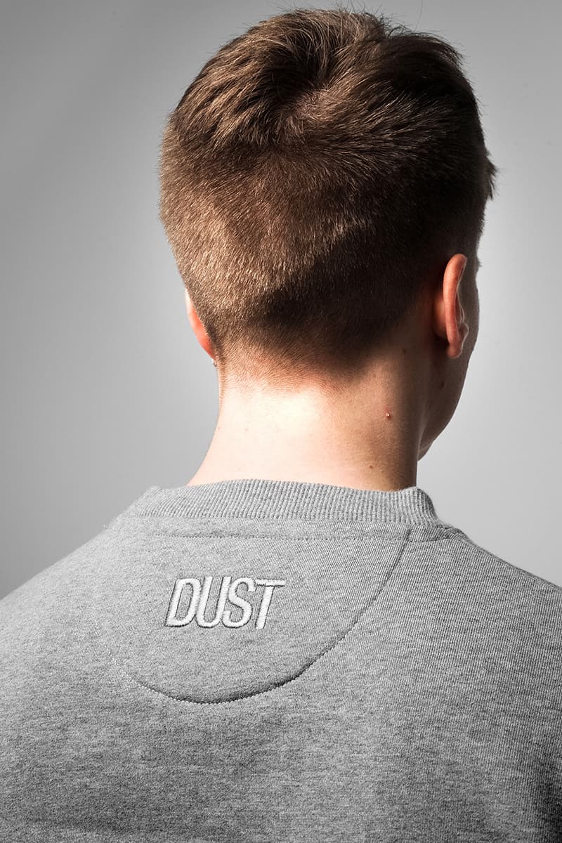 Dust Magazine Dust Capsule Wearable Pages Sweatshirts heather grey print Peter De Potter