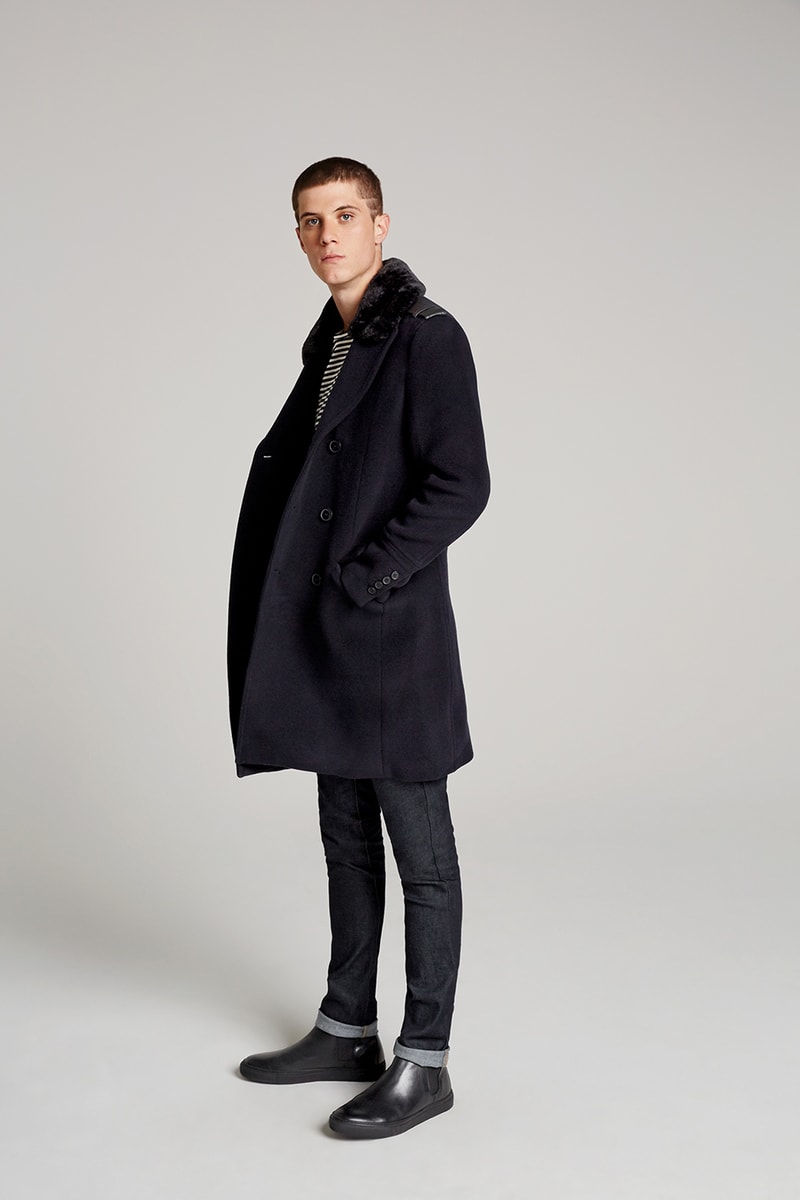 The Kooples Leather Jacket Jogger Pants East Dane