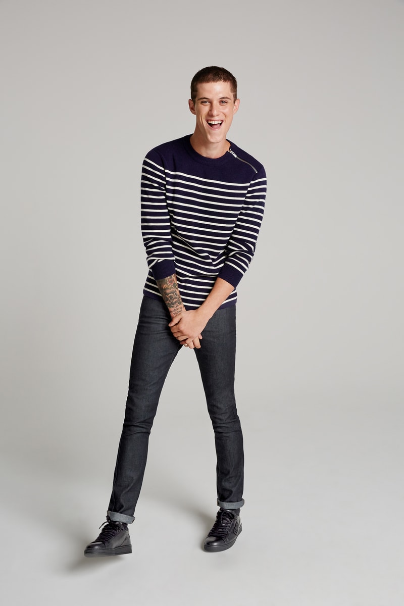 The Kooples Leather Jacket Jogger Pants East Dane