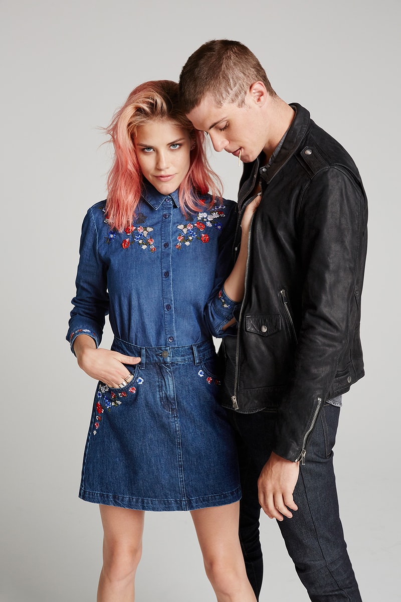 The Kooples Leather Jacket Jogger Pants East Dane