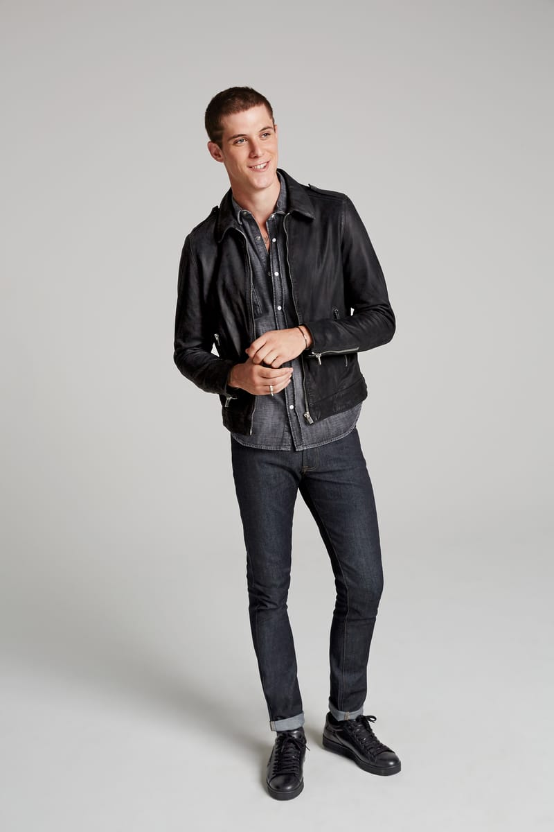 kooples leather jacket