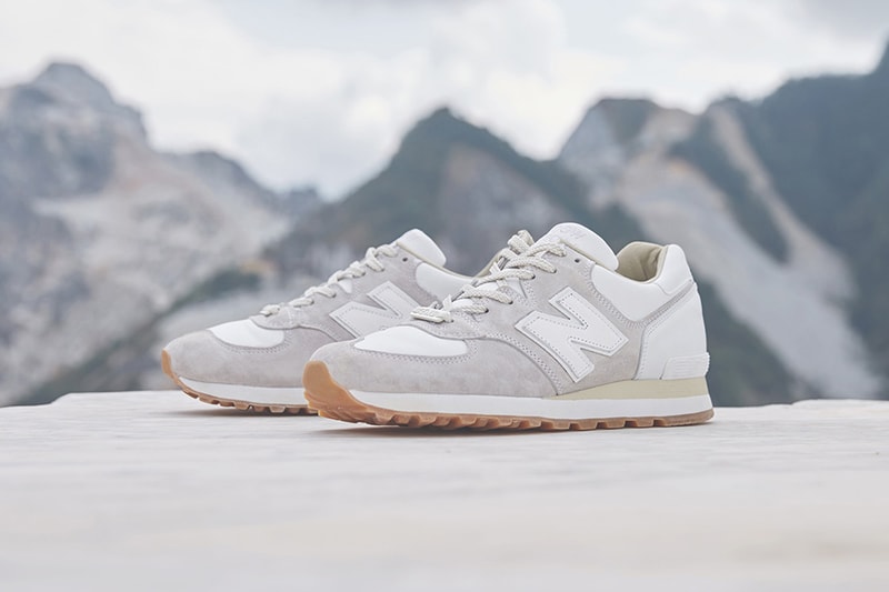 END. x New Balance 575 "Marble White"