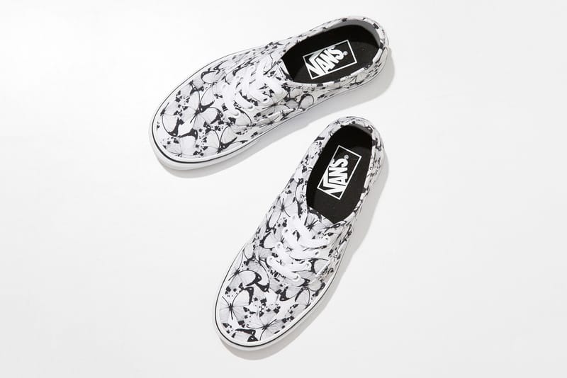 vans butterfly shoes