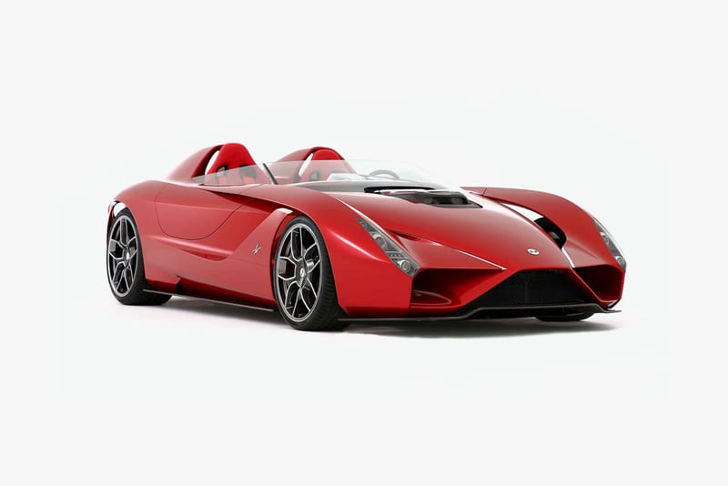 A Former Ferrari Designer Unveils His Own "Rosso Corsa" Supercar