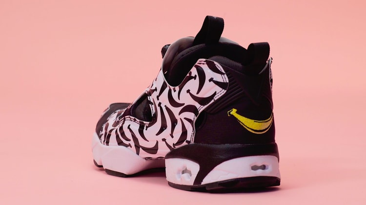 FOSS X Reebok Cover the Instapump Fury in Bananas for the New "Happy" Colorway