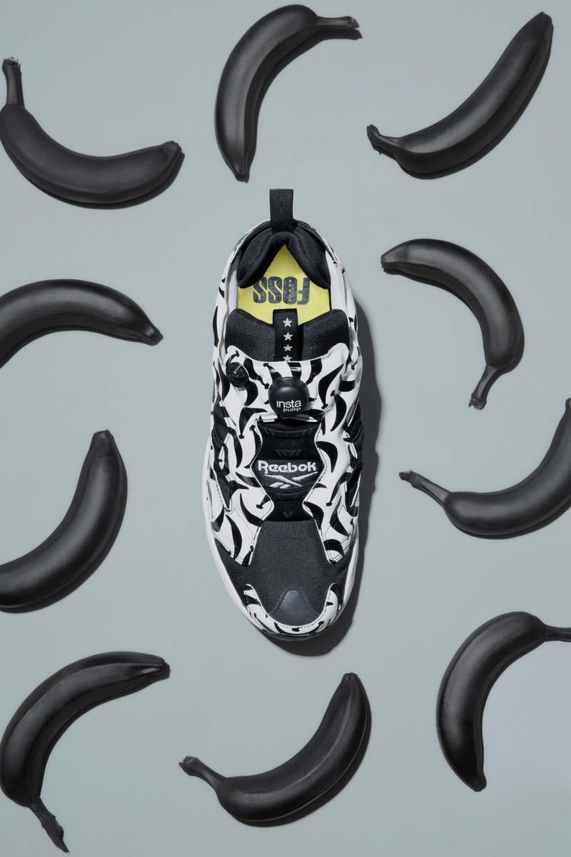 FOSS Reebok Instapump Fury Happy Bananas New Era Hat