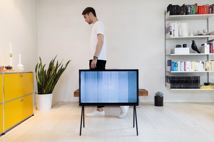 The Samsung Serif TV Blends Seamlessly With Fredrik Risvik's Refined Design Aesthetic