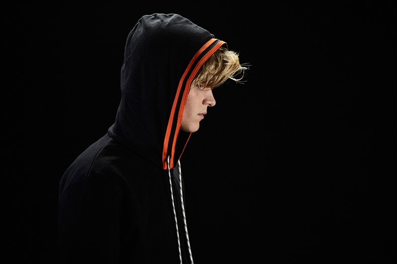 Raf Simons Fall Winter 2016 Fucking Young black blue editorial