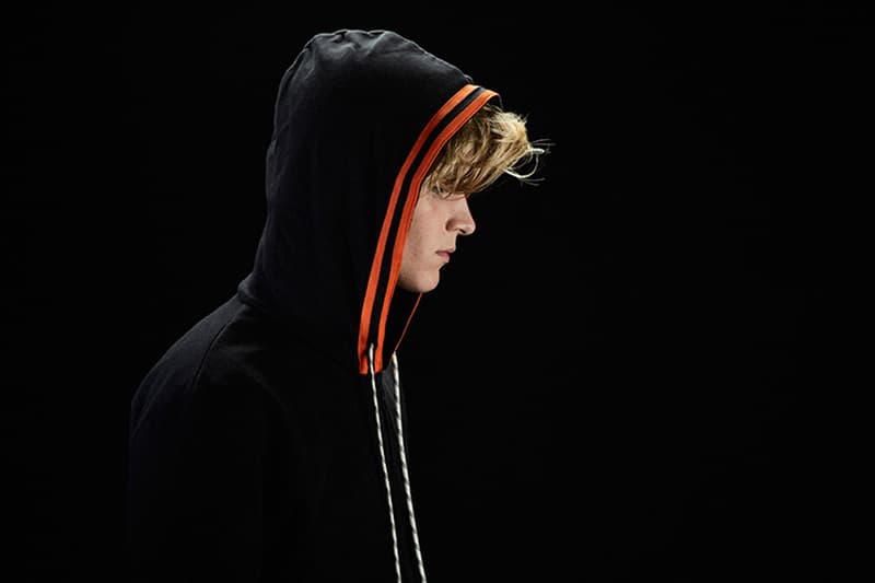 Raf Simons Fall Winter 2016 Fucking Young black blue editorial