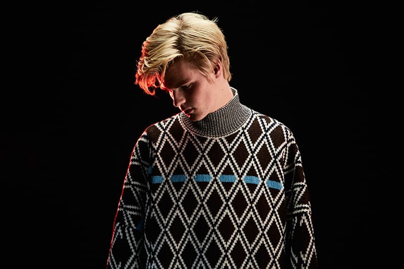 Raf Simons Fall Winter 2016 Fucking Young black blue editorial