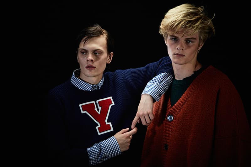 Raf Simons Fall Winter 2016 Fucking Young black blue editorial