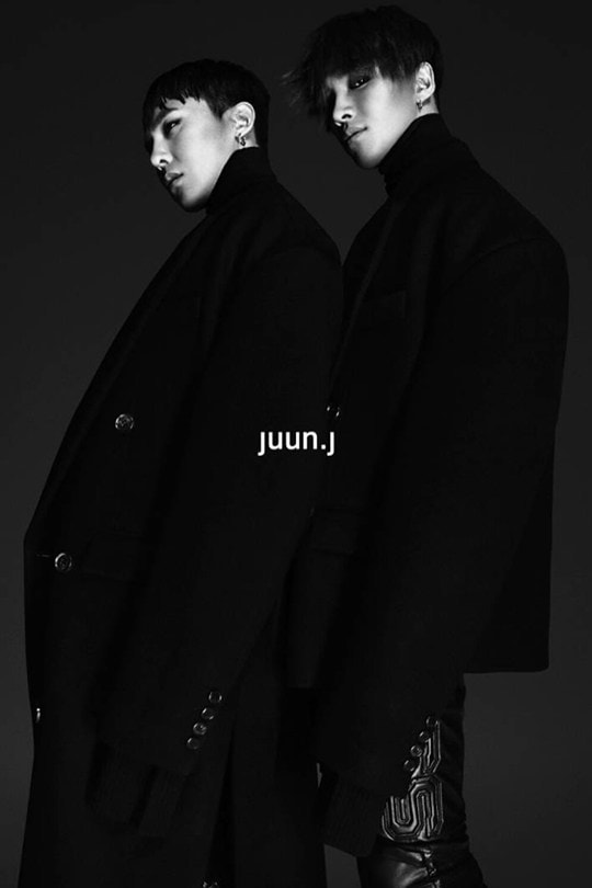 G Dragon and Taeyang In Juun.J's Newest Campaign