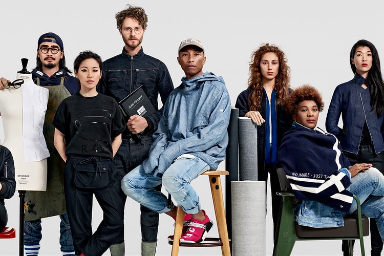 G-Star RAW Unveils Its First Campaign Under Pharrell's Creative Direction