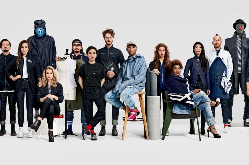 G-STAR RAW Fall Winter 2016 Campaign Featuring Pharrell Williams