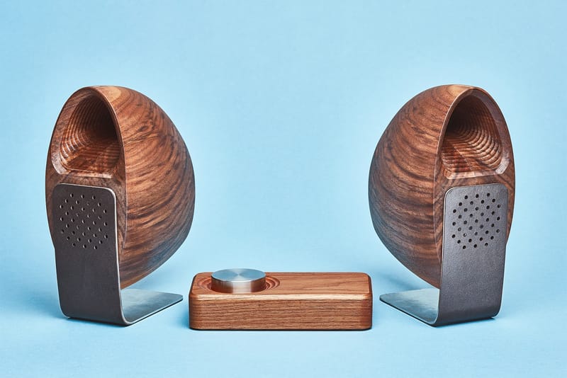 Grovemade Supplements Its Wooden Accessories With a Set of Speakers