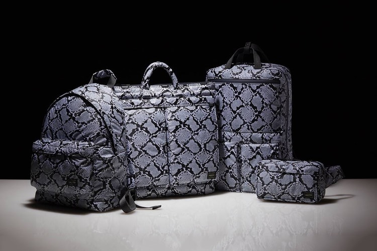 HEAD PORTER Gives Its Signature Items the "Python" Treatment