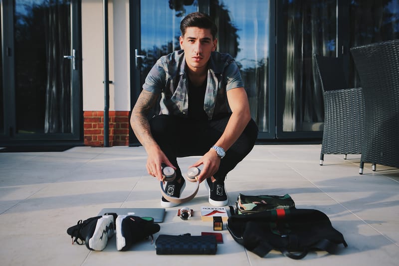 Héctor Bellerín Discusses Football Trends in Streetwear and His Necessities for the Road