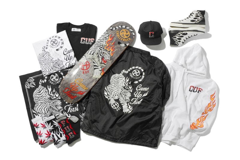HUF and Challenger Collaborate Again on CUF Collection