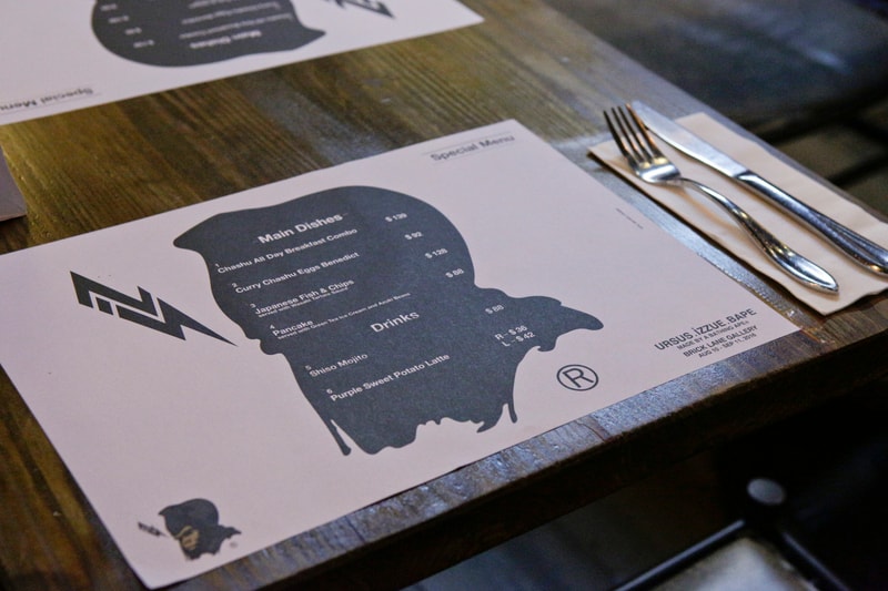 HYPEBEAST Eats: URSUS.IZZUE.BAPE Café @ Brick Lane Gallery