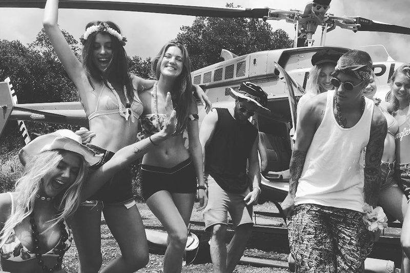 Justin Bieber Hawaii Vacation