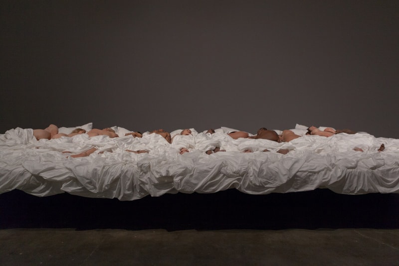 Kanye West Famous Sculpture Art Gallery Blum and Poe