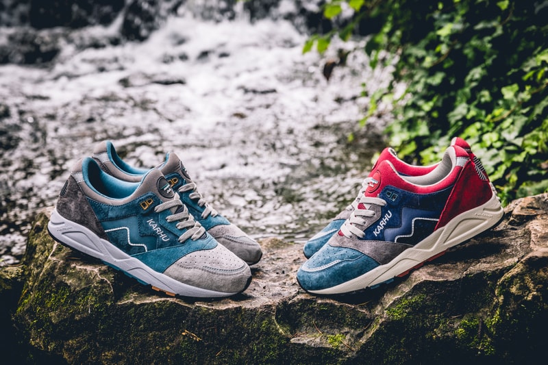 Karhu "Villapaita" Pack suede blue grey pink red