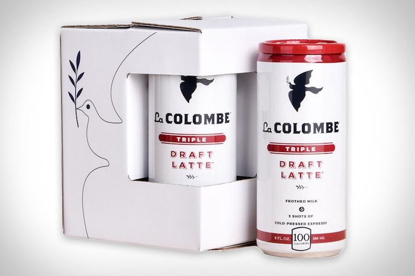 canned coffee, la colombe, triple draft latte