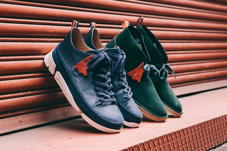 Le Fix Puts Its Spin on Clarks Originals' Desert Boot & Trigenic Flex