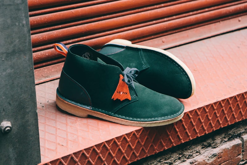 Le Fix and Clarks Originals Desert Boot and Trigenic Flex