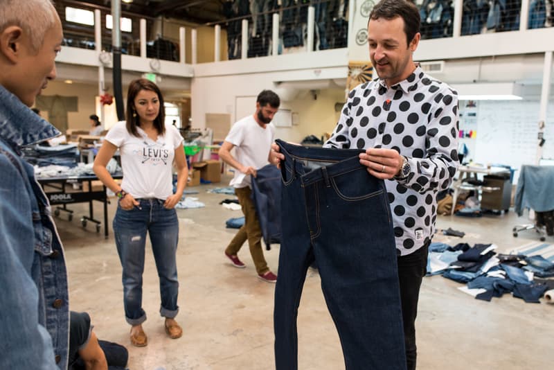 levi's michael gillette 505C trucker jacket capsule collection