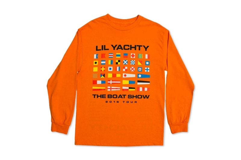 Lil Yachty Sailing Team Tour Merch
