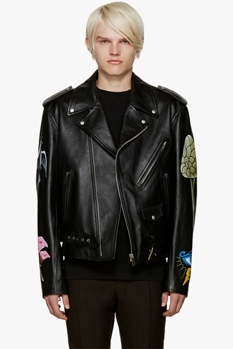 Loewe Hand Painted Leather Jacket