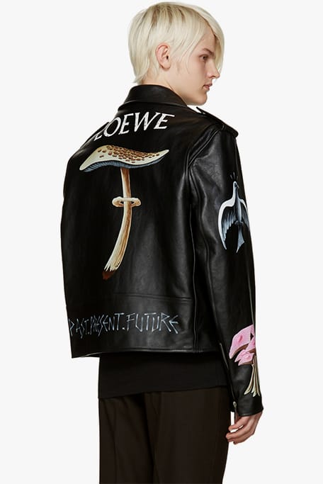 ssense leather jacket