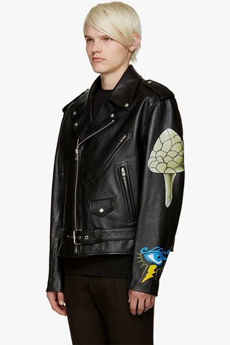 Loewe Hand Painted Leather Jacket