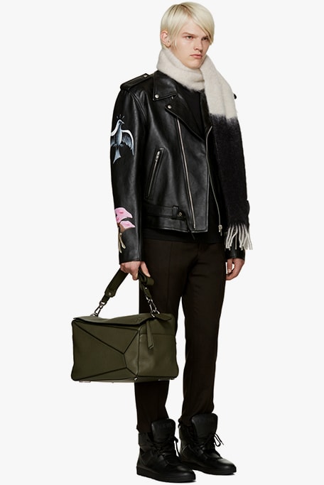 Loewe Hand Painted Leather Jacket