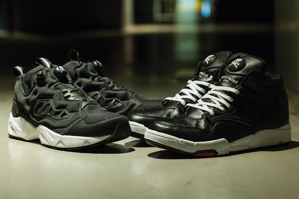 Edgy Collaboration: Reebok Pump Fury x Mastermind Sneakers