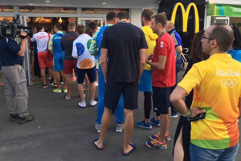 McDonald's Places a Food Order Limit at the Olympic Village