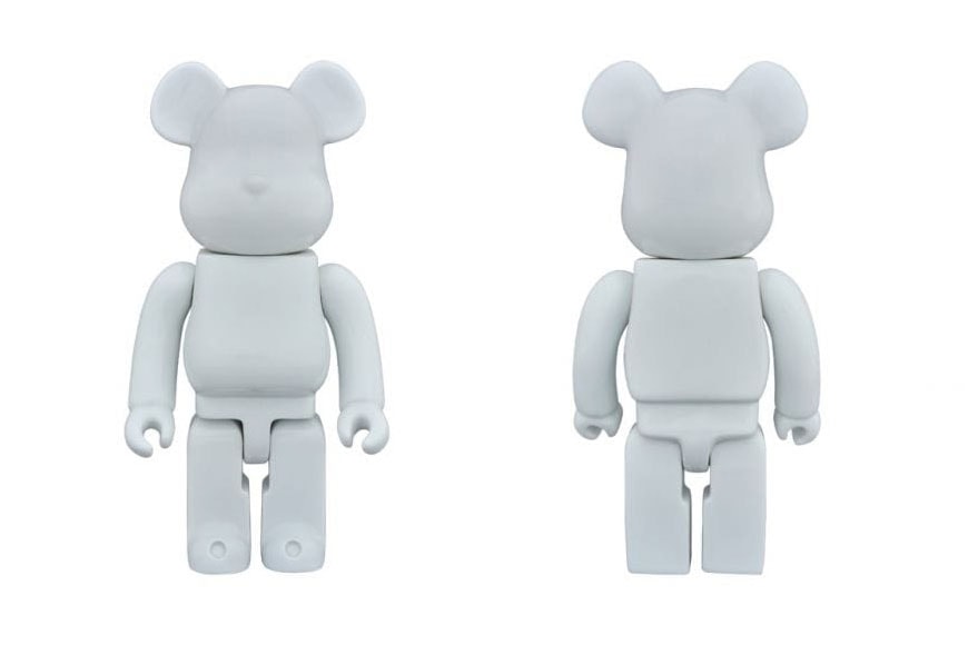 A porcelain BE@RBRICK figure
