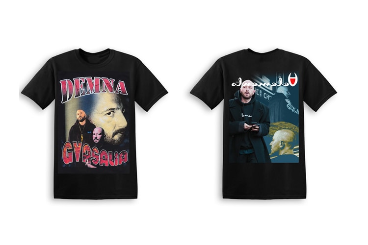 Demna Gvasalia, Gosha Rubchinskiy and More Are Immortalized as Tour Merch T-Shirts