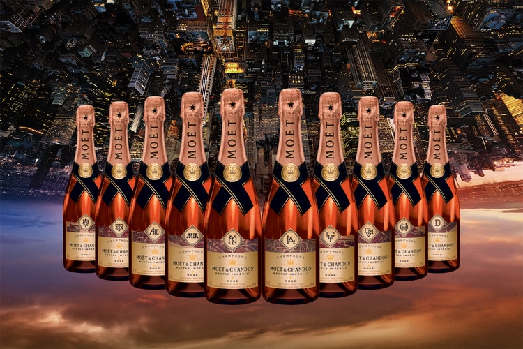 Rep Where You're From With Moët & Chandon's Nectar Impérial Rosé Limited Edition City Series