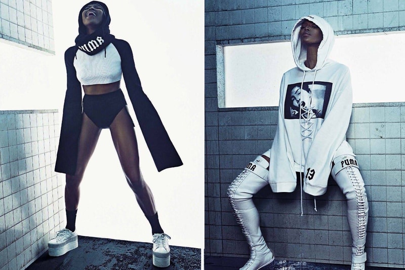 Naomi Campbell Fronts Rihanna FENTY PUMA Campaign