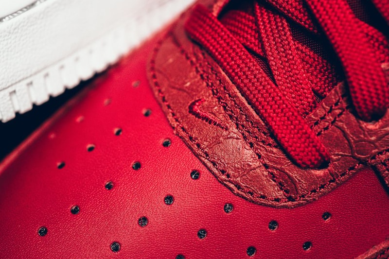 Nike Air Force 1 Mid Red Python