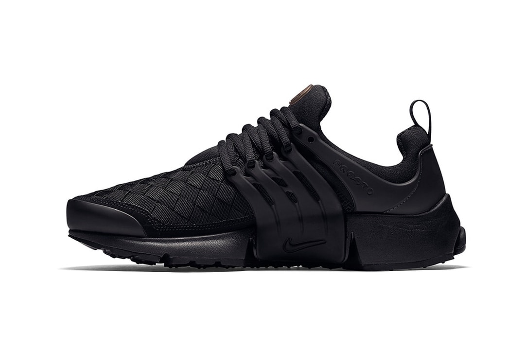 Nike air presto woven black Clearance